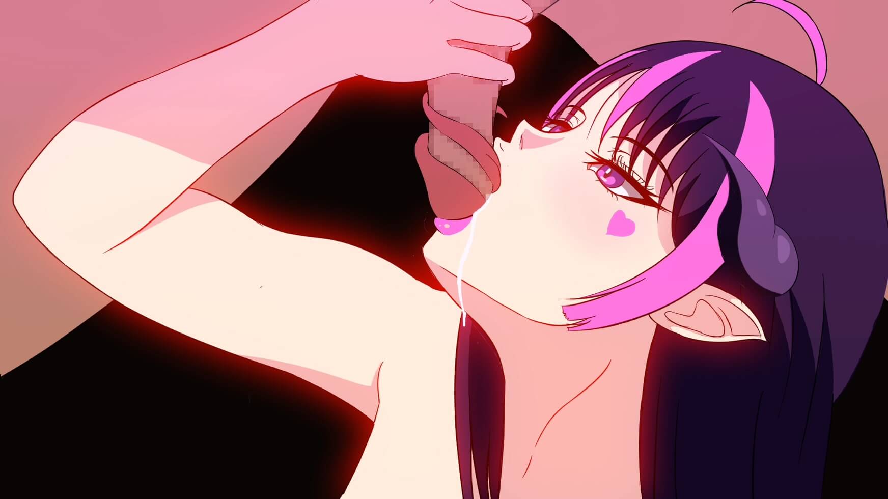 Anime entangled with the long tongue of the devil 3D Хентай онлайн на  русском. Смотреть на HENTAI-SHARE Watch hentai online HD