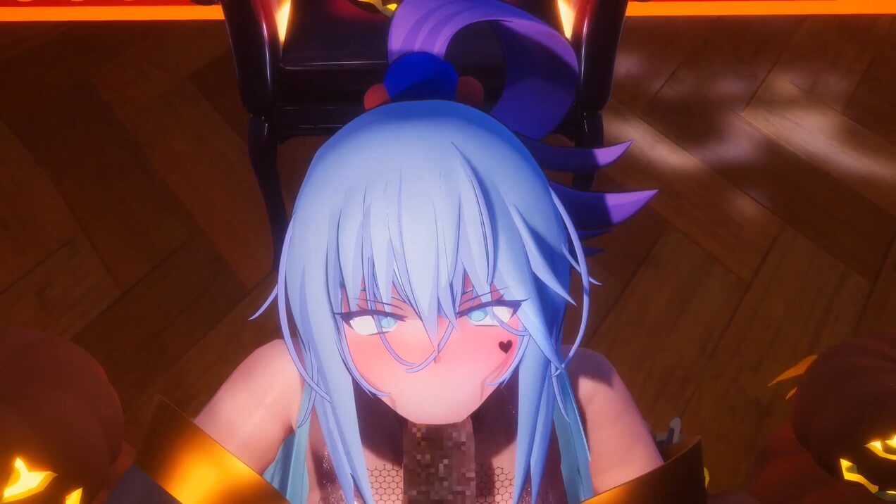 MMD] Aqua and Halloween + Bonus MMD/HMV онлайн на русском. Смотреть на  HENTAI-SHARE Watch hentai online HD